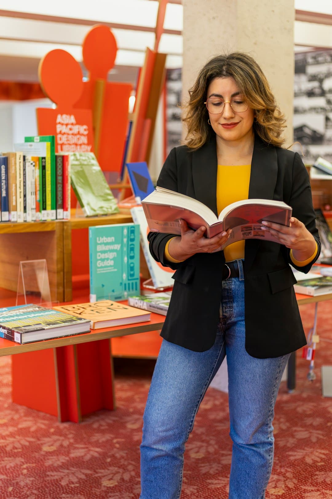 Students studying